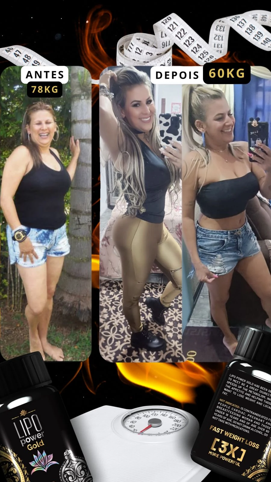 Depoimento em imagem 1 compartilhado pela marca